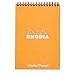 Rhodia Classic - Cuaderno (con espiral, Dot - Formato A5 (14.8 x 21 cm), Naranja