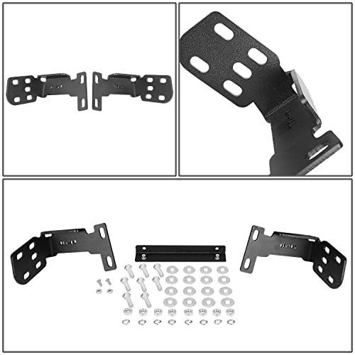 Image of J2 Engineering J2-PT-ZTL-8287 Carbon Steel Front Bumper Grill Guard Bull Bar w /Mounting Brackets Compatible with Dodge Ram 2500 3500 2003-2009,Powder Coat Black