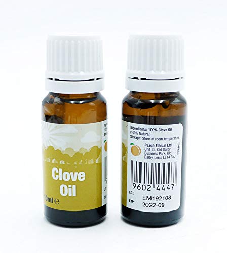 Peach Clove Oil 10ML, Amber, 10 ml (Pack of 1)