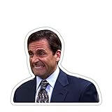 Michael Scott Sticker 3'
