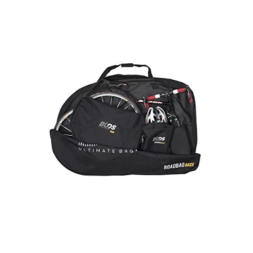 Buds-Sports - Bolsa de Bicicleta ROADBag Race - Bolsa de Transporte para Bicicleta sin Desmontar la Rueda Trasera