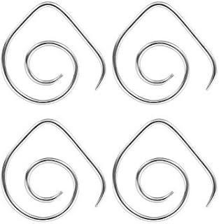 BIG GAUGES 2 Pairs Surgical Steel 16g 3/64
