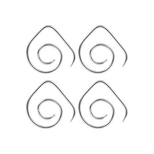 BIG GAUGES 2 Pairs Surgical Steel 16g 3/64