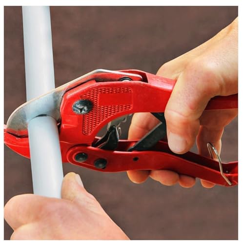 Miniatura 6 de Cortador De Tubos, Tijeras Para Tubos, Cortador De Tubos De Plástico, Corta Tubo De Pex, Tijeras Para Tubos De Pvc, Cortatubos De Pvc, Calibrador Multifuncional Para Tubos Compuestos De Hasta Ø 42 Mm