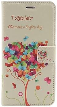 R. Balloon Tree Pattern PU Leather Case with Stand and Card Slot for iPhone 6 Plus