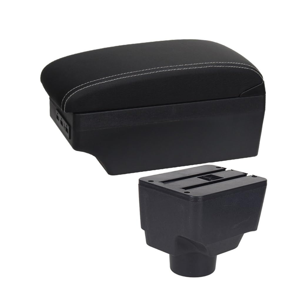 Car Armrests Compatible With Hyundai For Elantra XD Car Armrest Box Central Store Content Storage Interior Details Ashtray USB Interface Cup Hold