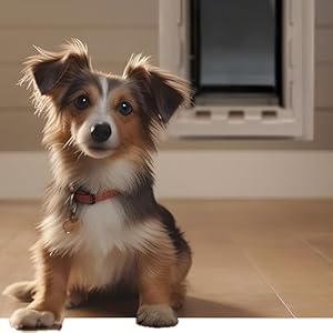 Ideal Pet Products Ruff-Weather Haustiertür klein