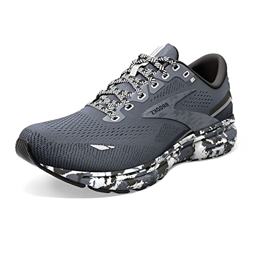 Brooks Women's Ghost 15 Neutral Running Shoe - Ebony/Black/Oyster - 8 Medium #TOP8