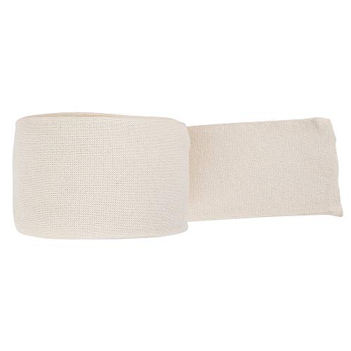 Layerguard Cotton Stockinette Sleeve Roll, Naturally Stretchable Raw Cotton – Comfort Wear, Sweat Absorbent – Prevents Residue Build Up - Suitable For Under - Over Cast Bandage Wear (Off-White 3 Inch) #TOP2