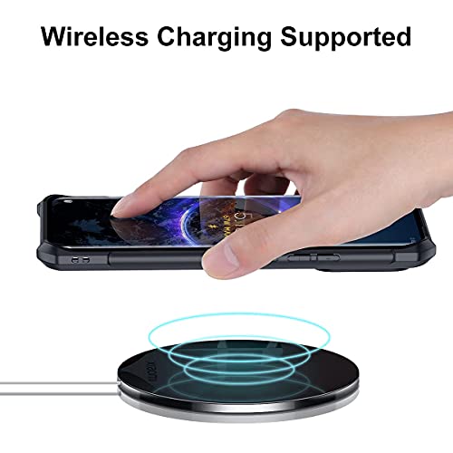 Image of Careflection Premium Hybrid Bumper Camera Protection Case for Mi 11 Ultra Transparent Black Hard Acrylic PC Back TPU Case with Oleophobic Anti Dust Coating Slim Cover