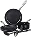 GreenPan, Prime Midnight 5-częściowy zestaw naczynia, czarny