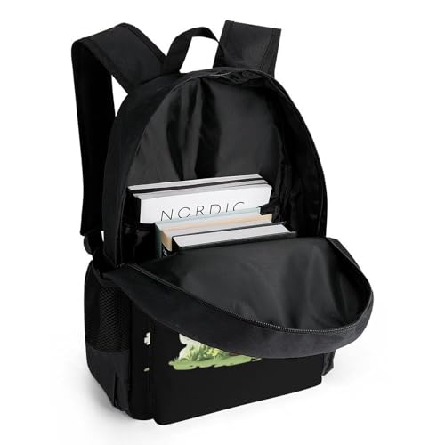 St. Patrick's Day Gnome Travel Backpack Casual Daypack Shoulder Bag with Adjustable Shoulder Straps for Men Women4