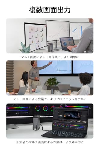 Belkin Belkin Connect 11-in-1 GaNドック(150W) INC020qcSGY の商品画像 8