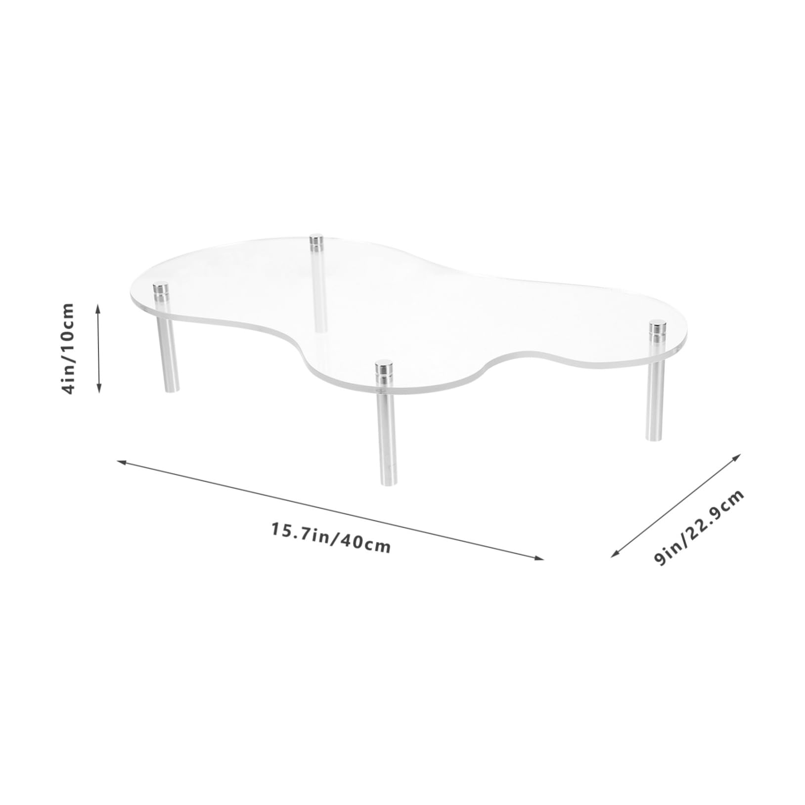 Unomor 1 Set Clear Acrylic Cupcake Stand Cupcake Holder Decorative Cake Holder Tiered Cupcake Stand Dessert Stands Wedding Cake Stand Cupcake Display Tower Party Dessert Stand Metal