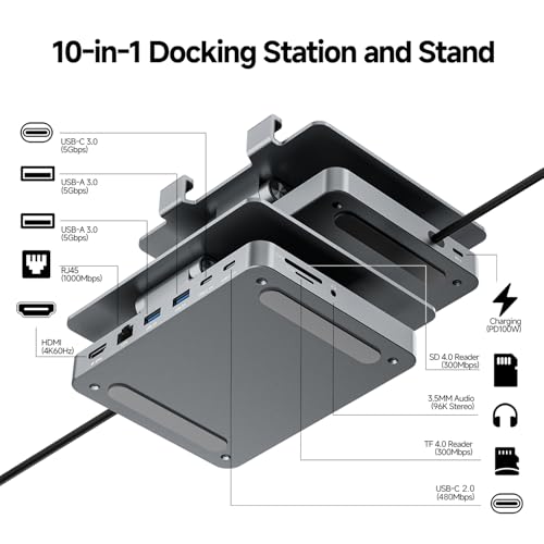 Hub USB C para iPad Pro M4 M2 M1 con lector de tarjetas SD y TF 2