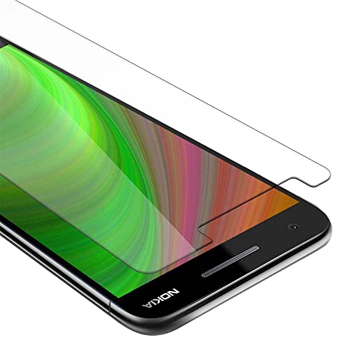 Cadorabo Vidrio templado compatible con Nokia 2.1 2018 en TRANSPARENCIA ELEVADA - Vidrio protector de pantalla (Tempered) en dureza 9H con compatibilidad touch 3D