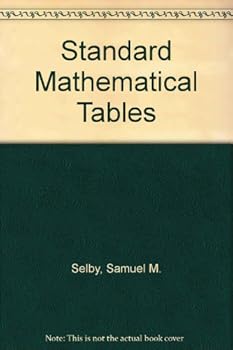 Hardcover Standard Mathematical Tables Book