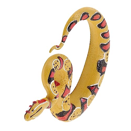 ibasenice Modelo De Serpiente De Simulación Juguetes Estatuilla De Serpiente Modelo De Figura De Serpiente Adorno Modelo Serpiente Juguete De Truco para De Polivinilo