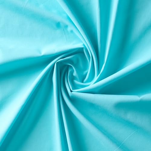 Image of 100% Pure Cotton 3 Layer Dohar, Double Bed Blanket Comforter, (90''X100'' / 230X254 CM), Uni Plain, Skin Friendly Dohar, Color - Baby Blue