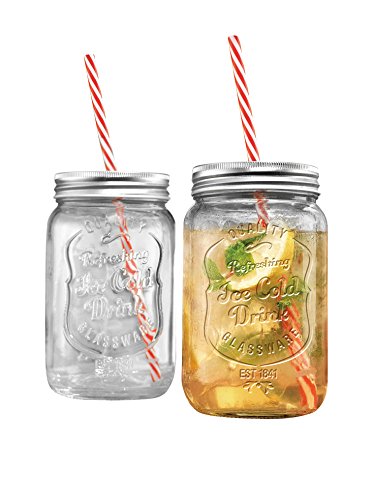 Raleigh Drinking Jar (Set of 2)