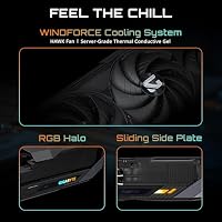 GIGABYTE GeForce RTX 5090 Gaming OC 32G Grafikkarte, WINDFORCE Cooling System, 32GB 512-Bit GDDR7, GV-N5090GAMING OC-32GD Grafikkarte – Ansicht 3