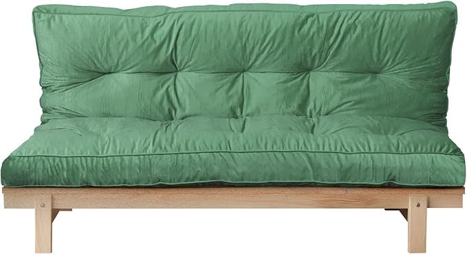 SANXUO Flannel Floor Foldable for Adults,Futon Mattres Full Size 6',Floor Futon Mattress,High Density Shredded Foam Filling Mattress for Bedroom,Living, 54 x 80