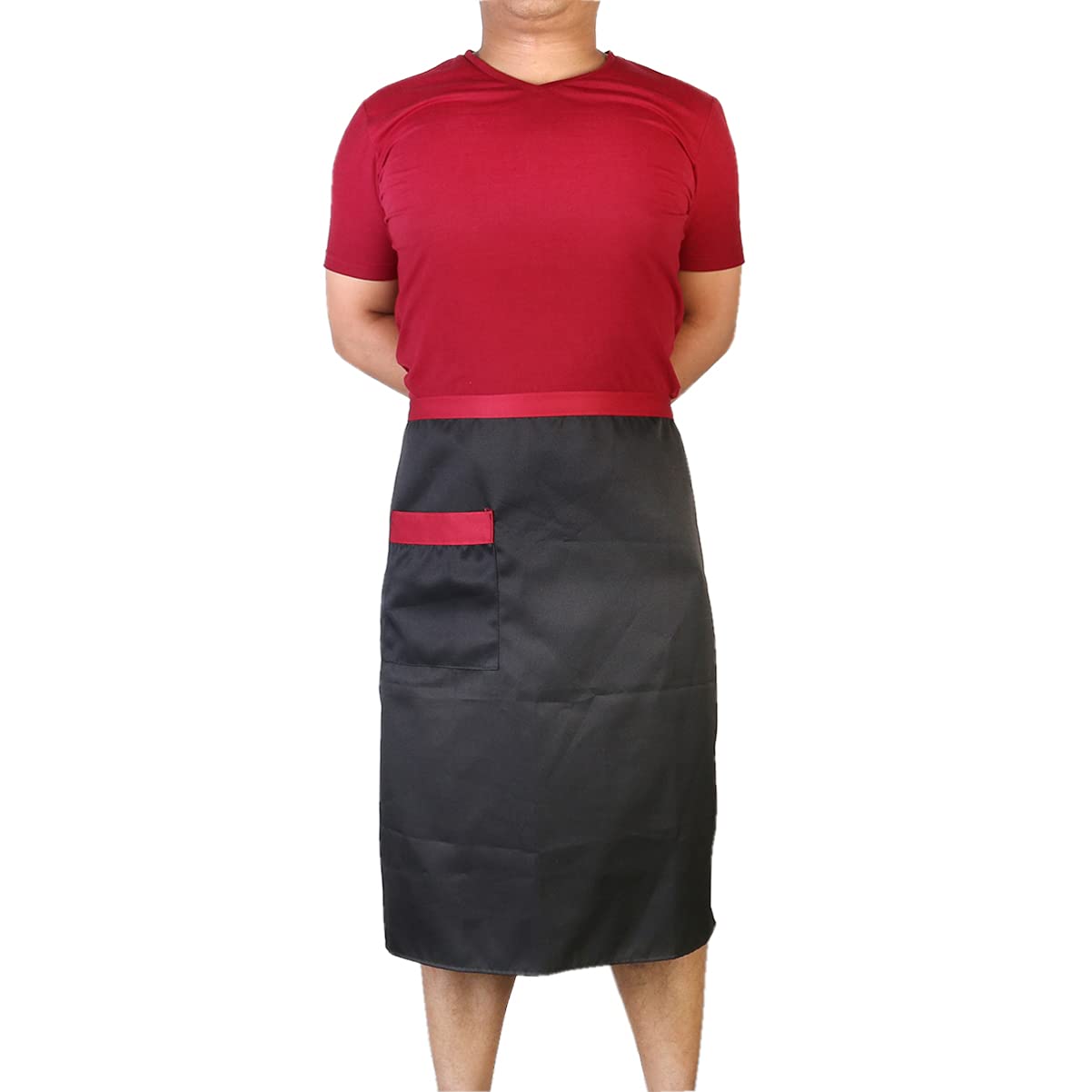 GRIRIW Black Short Apron Black Apron Black Apron Short Apron