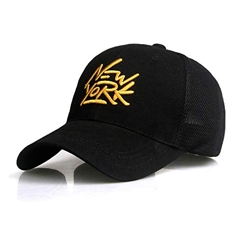 Casquette de baseball sport maille lettres pour dames : respirant outdoor