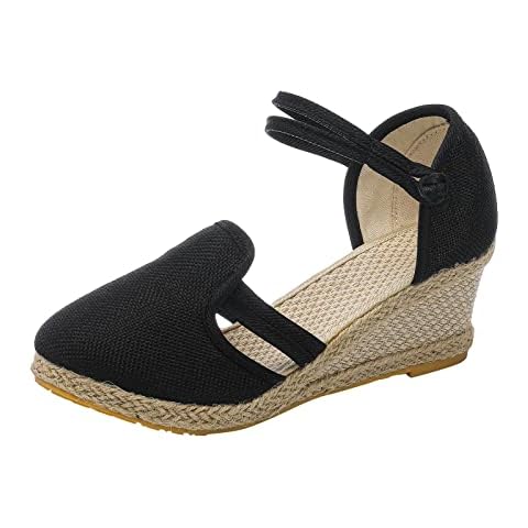 FGUUTYM Sandales à plateforme pour femme Cover