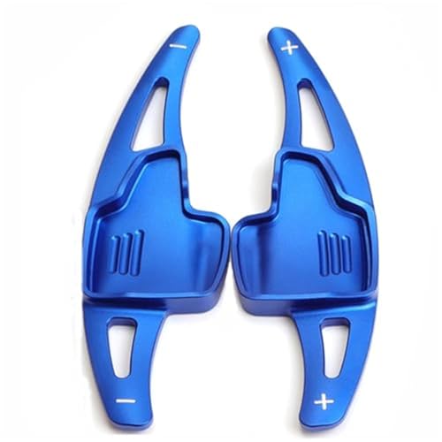 Yurefax For Ford, for Focus, 4 ST ST-Line, for Wagon, for Ecosport, Bronco Sport Escape, for Fiesta, extensión de Palanca de Cambios for Volante de automóvil Paleta de Cambio del Volante(Blue)
