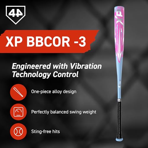 Image of 44 PRO Limited Edition XP BBCOR Baseball Bat, Balanced & Durable Baseball Bat for Adult, High School & College Leagues, Drop -3, 2 5 /8 inch Barrel Diameter