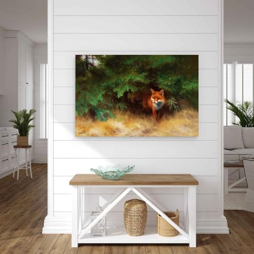 Impression sur toile Bruno Liljefors : sublimez un petit espace - 4