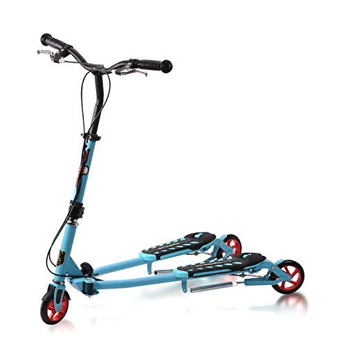 Best Bargain Scooter Outdoor Sports Scooter Kick,Foldable Kick with Hand Brake, Adjustable Handle Pu...
