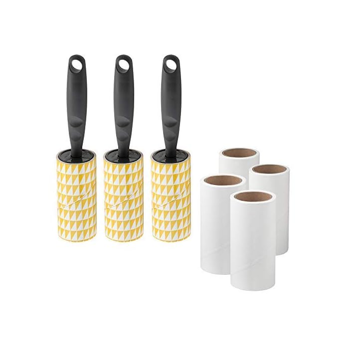 Buy IKEA BASTIS Set of 3 x Grey Lint Rollers with 4 x Refill Rolls Online at desertcart INDIA