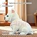 PuffPurrs Lebensechtes Französische Bulldogge-Plüschtier, Realistischer Französische Bulldogge Teddy-Stofftier, Niedliches Haustierliebhaber-Spielzeug-Geschenk, 9 Zoll
