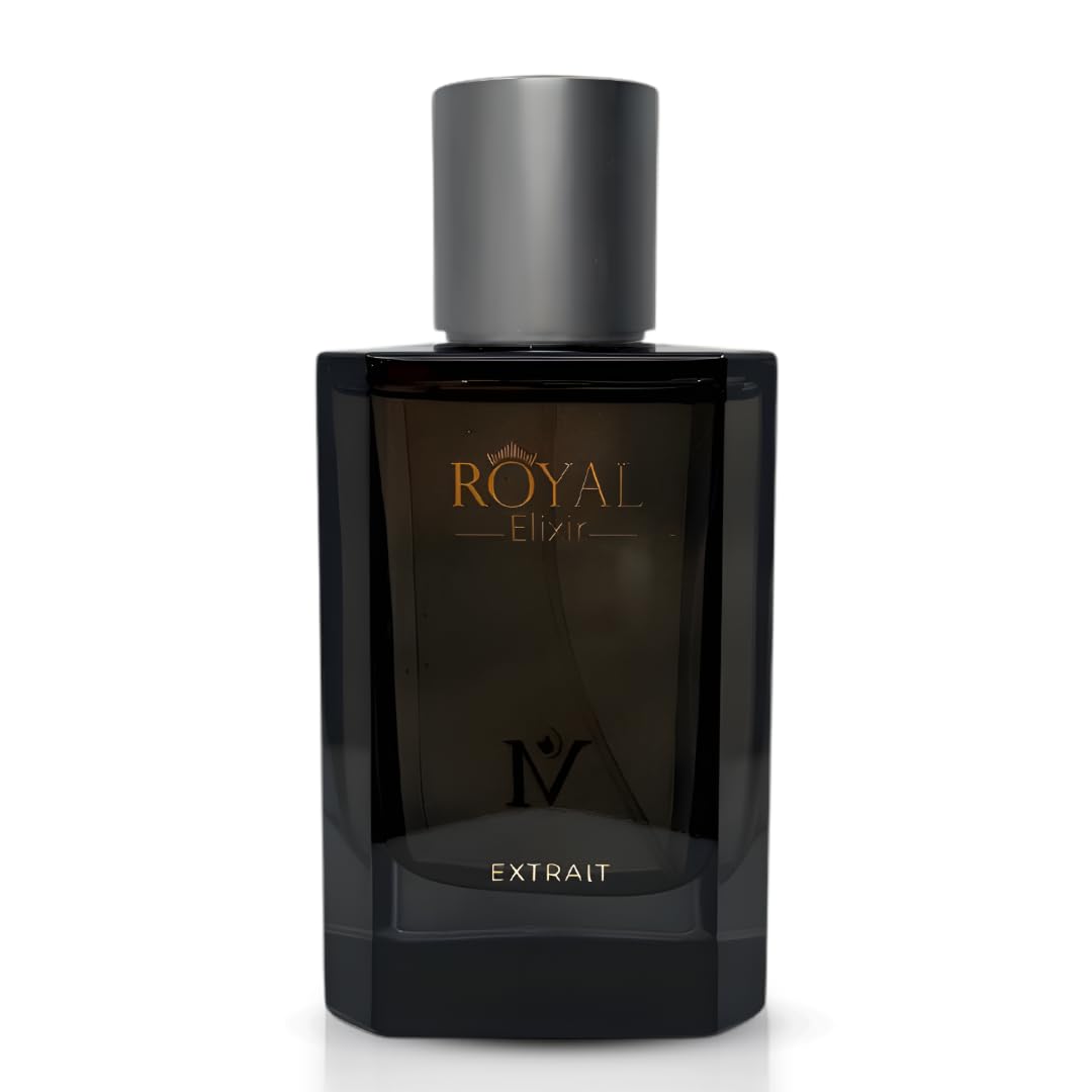 MASTAAN Royal Elixir Extrait Pour Homme 100 ml Premium Mens Cologne with Sicilian Bergamot Oud Leather Long Lasting