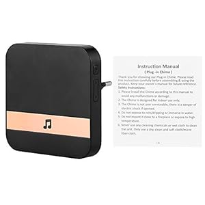 Home Security Deurbel Alarm – Multifunctionele draadloze deur open waarschuwing – Laag stroomverbruik Invoerbel…