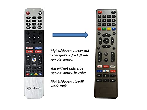 SHIELDGUARD® Remote Control with Netflix and YouTube Functions Compatible for Motorola LED TV (B09MNT4KXJ) Amazon Price History, Amazon Price Tracker