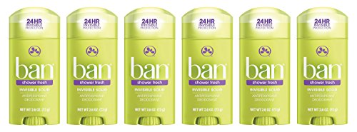 Ban Invisible Solid Antiperspirant Deodorant Shower Fresh
