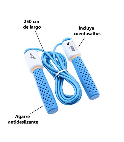 Wonduu Comba Fitness con Contador De Saltos Cf04 Rosa