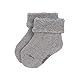 LÄSSIG Kinder Frottee Socken 3er Set/ Grey Größe 12-14
