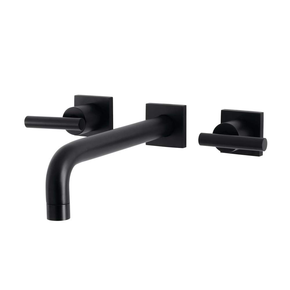 Robinet de baignoire Kingston Brass KS6020CML noir mat pour salle de bain design