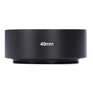 Tlily 49mm Standard Metall Gegenlichtblende