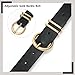 WHIPPY Women Leather Belt Fashion Design belt Gold Buckle Ladies Belt for Jeans Pants Dresses Black S