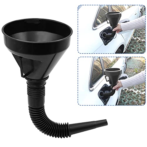 Abnaok 2 Stück Einfülltrichter, Trichter mit Sieb, Kann Verunreinigungen filtern, schnelle Filtration