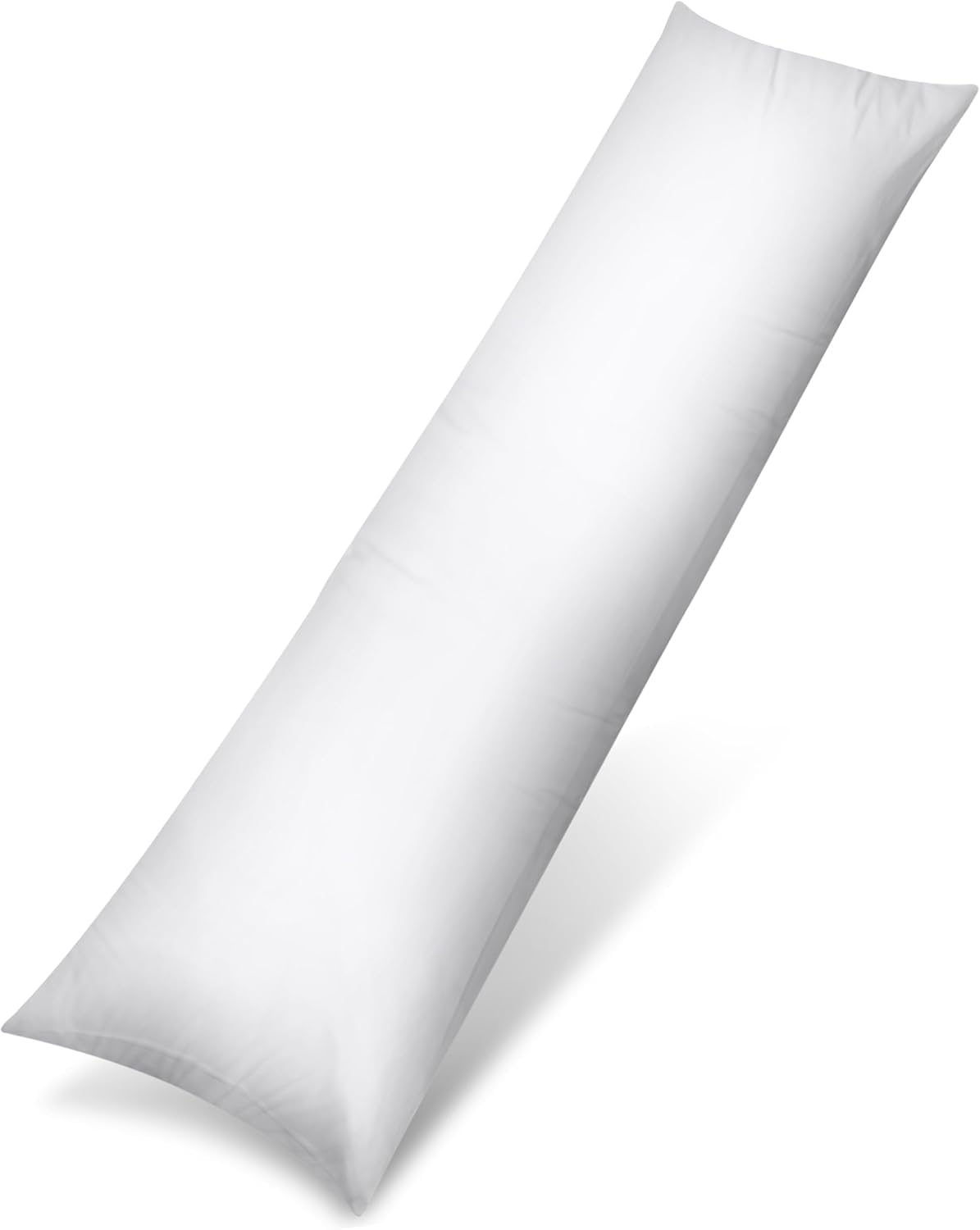 KD HOME EVERYTHING YOU NEED Full Body Bolster Pillow, Hollowfiber Filling, Long Pregnancy Support Pillow for Maternity and Side Sleeping, Multiple Sizes (5 Feet)