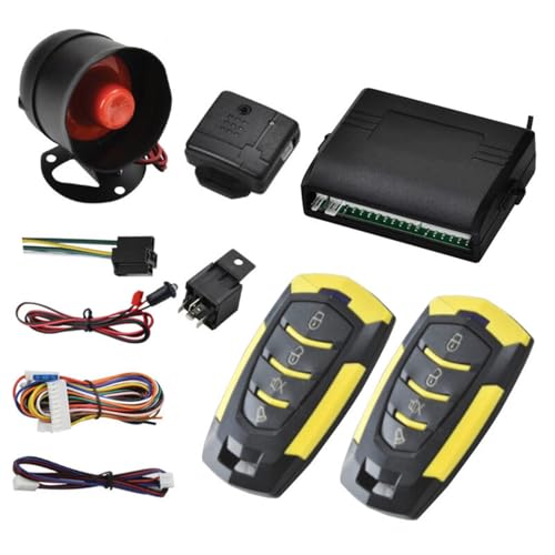 Image of Central Car System Kit System Alarm Immobiliser Keyless Entry Locking Security