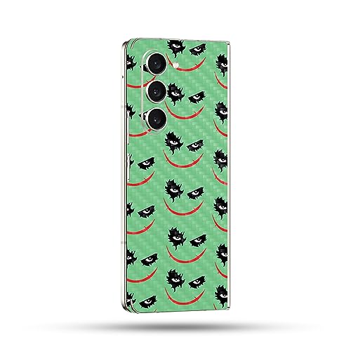 Image of MightySkins Carbon Fiber Skin Compatible with Samsung Galaxy Z Fold 5 Full Wrap - Why So Serious | Protective, Durable Textured Carbon Fiber Finish | Easy to Apply and Change Styles | Made in The USA