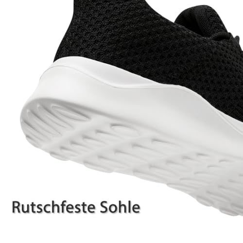 Image of DLWKIPV Womens Walking Running Shoes Tennis Slip On Sneakers Gym Workout Sport Lightweight Breathable Mesh Comfortable Casual