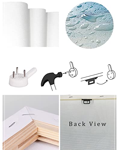 Fighter Jet Poster Raptor F-22 Airplane Wall Art Canvas Prints Aviation Wall Decor Framed Air Force Picture Artwork Aircraft Art Military Plane Decoration For Boys Room Home Office - 12X18 Inch #TOP6